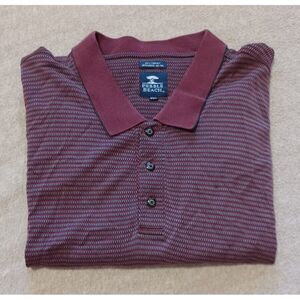 Mens Short Sleeve Golf Polo Shirt Pebble Beach Size:‎ XXL